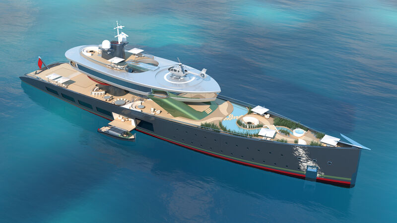 Introducing Alice: Lürssen’s all-new superyacht concept with fuel cell technology