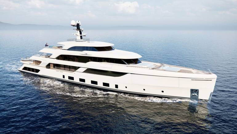 Keel laid of Alia Yachts’ 60m project in Antalya, Turkey