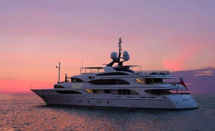 The ‘out of this world’ 56m Benetti superyacht Galaxy after her five-month interior refit
